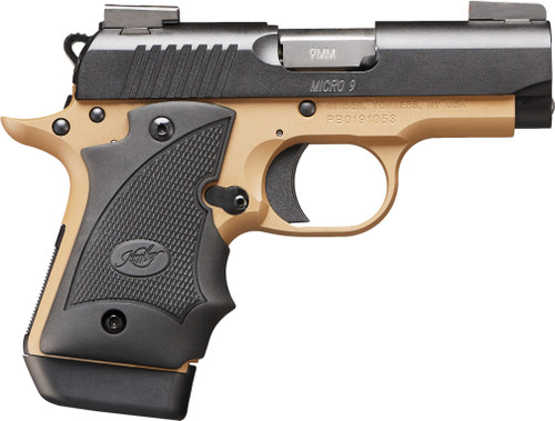 Kimber Micro 9 9mm Luger Pistol (Rosewood Grips, 3.15" Barrel, Desert Night)