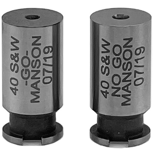 GO GAUGE FITS .40 SMITH & WESSON STEEL