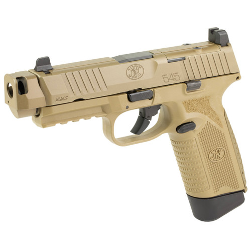 FN 545 MRD Comp 45 ACP Pistol 4.43" Barrel 15+1 Round Flat Dark Earth