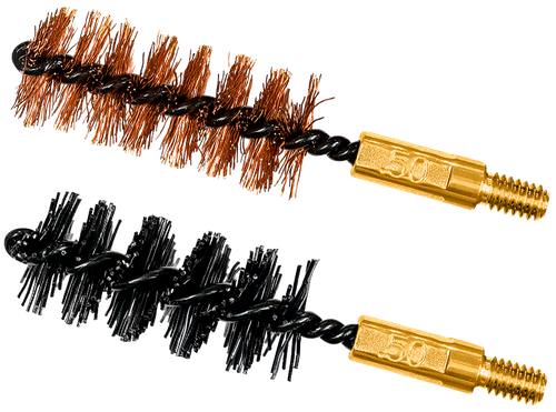 Otis Bore Brush .50 Caliber 8-32mm Thread Nylon/Bronze 2-Pack