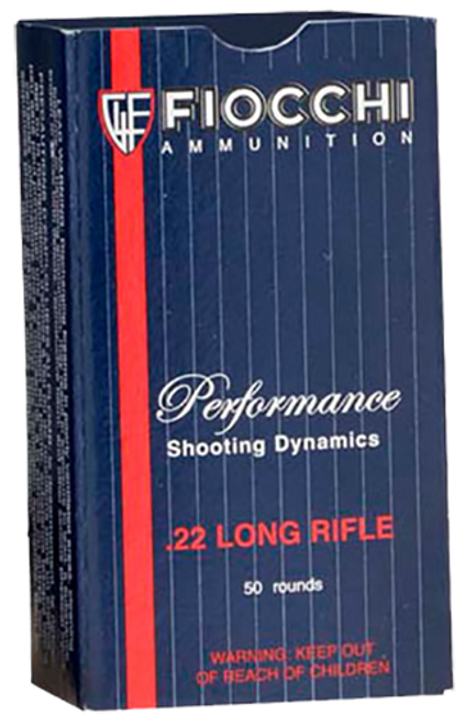Fiocchi Performance Shooting Dynamics .22 LR Ammo 40 Grain HPSS Box of 50