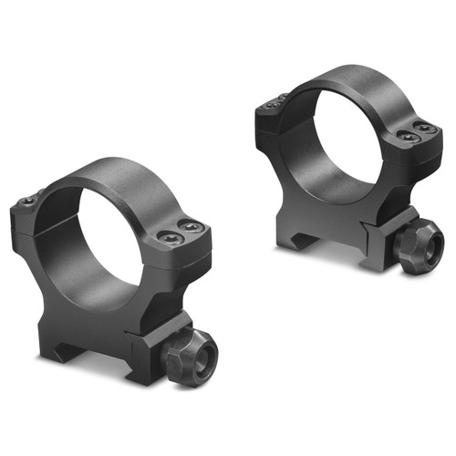 Leupold Country Slot 1 Inch Scope Rings Matte Black Medium