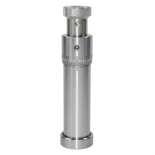 30 CAL STAINLESS MICROMETER TOP SEATER DIE BLANK 30 CAL STAINLESS MICROMETER TOP SEATER DIE BLANK