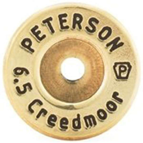 Peterson Cartridge 6.5mm Creedmoor Brass 50ct bx