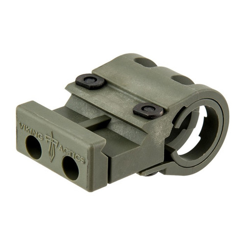 Viking Tactics VTAC Weapons Light Picatinny Rail Mount Green Olive