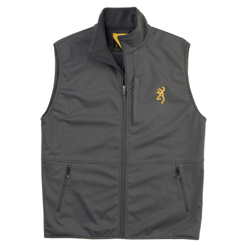 Browning Men's Soft Shell Vest Carbon L