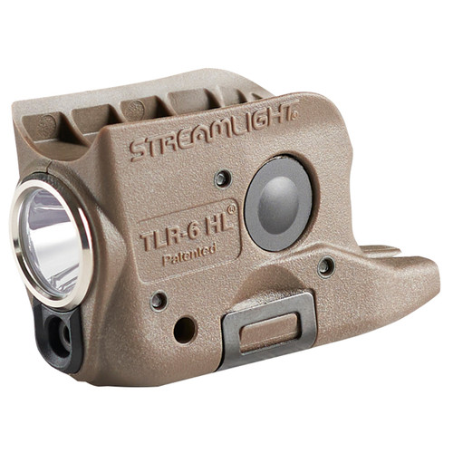 Streamlight TLR-5 HL Weapon Light with Red Laser for Glock 42/43/48 FDE