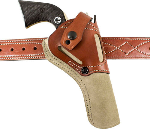 DeSantis Wild Hog OWB Holster Right Hand Colt Single Action Army 4 3/4" Leather Natural