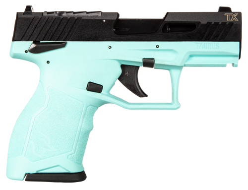 Taurus TX22 Compact .22 LR Pistol 3.6" Barrel 10+1 Round Cyan and Black