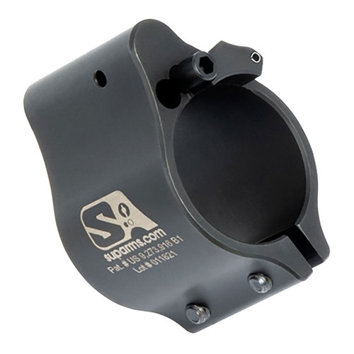 Superlative Arms Adjustable Gas Block AR-15 0.875" Black (Bleed Off System)