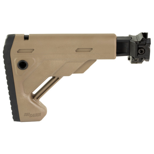 Sig Sauer Folding Telescoping Stock MPX/MCX Polymer FDE