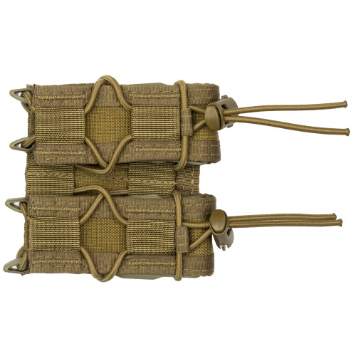 High Speed Gear Taco MOLLE Double Pistol Magazine Pouch Coyote