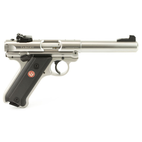Ruger Mark IV Target 22 LR Pistol 5.5" Barrel Satin Stainless Steel