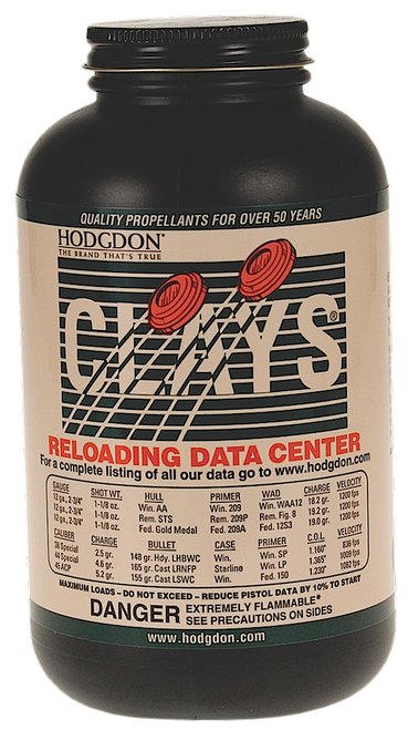 Hodgdon Clays Shotshell & Handgun Powder 14 oz