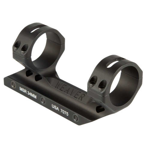 Weaver Premium MSR Optics Mount 34mm Matte Black