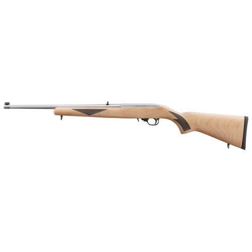 Ruger 10/22 Sporter Semi-Automatic Rifle .22 LR 18.5" Stainless Barrel Natural Wood Stock