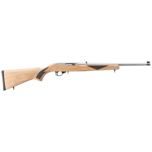 Ruger 10/22 Sporter Semi-Automatic Rifle .22 LR 18.5" Stainless Barrel Natural Wood Stock