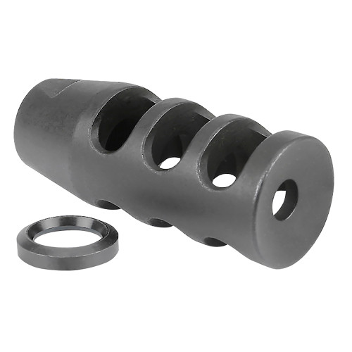Midwest Industries 3-Chamber AR-15 Muzzle Brake 1/2x28 Thread