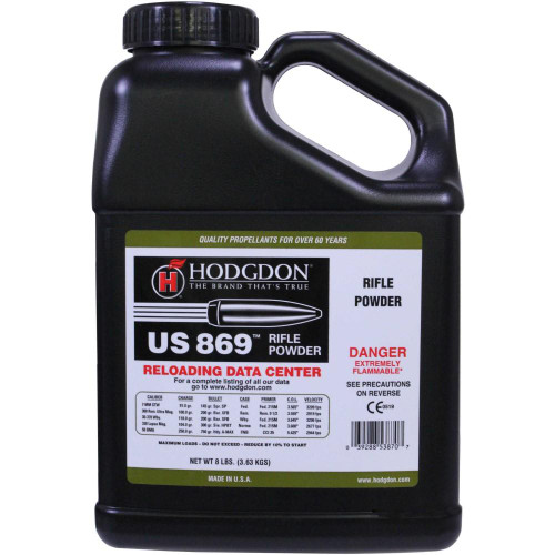 Hodgdon US 869 Spherical Rifle Powder 8 lb