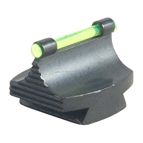 Marble's .450 Fiber Optic Front Sight Steel Green (3/8" Dovetail)