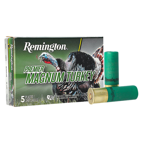 Remington Premier Magnum Turkey Loads 12 Gauge Ammo 3" #4 Shot 2 oz 5 Count