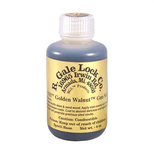 1787 GOLDEN WALNUT STAIN, 4 OZ. 1787 GOLDEN WALNUT STAIN, 4 OZ.