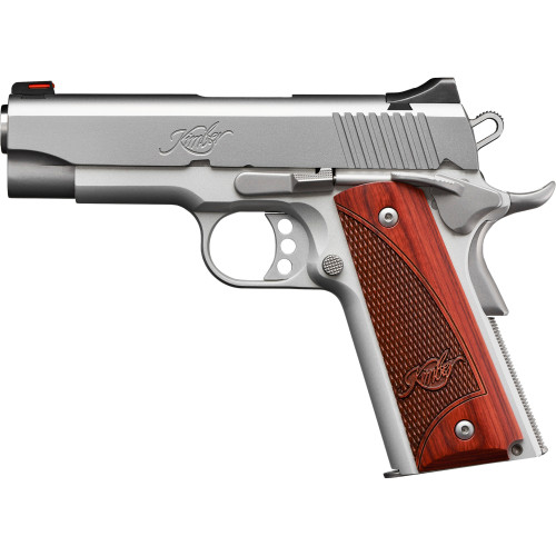 Kimber Stainless Pro Carry II 9mm Luger Pistol 4" Barrel 9+1 Round Satin Slide Black Grip Satin Frame