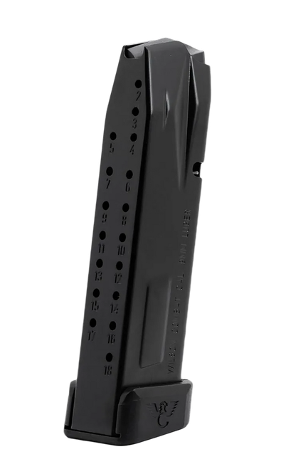 Wilson Combat Magazine EDC X9 9mm Luger 18-Round Black Steel