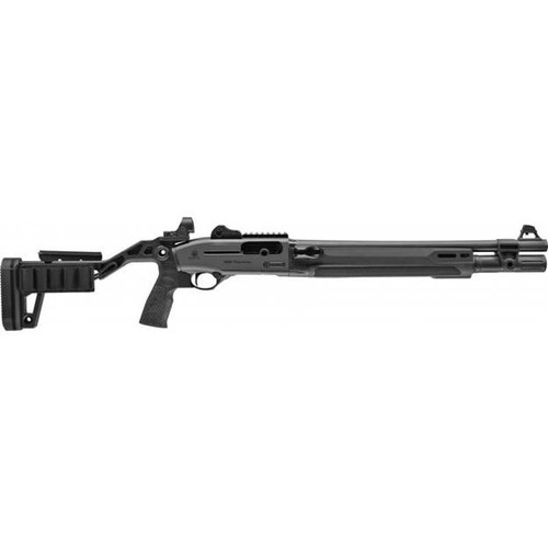 Beretta 1301 Tactical 12 Gauge Shotgun 18.5" Barrel Black Synthetic Stock (Ghost Ring Sights, 7+1 Capacity, Side Folding Stock)