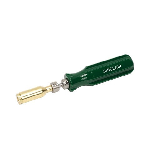 FLASH HOLE DEBURRING TOOL WITH HANDLE, PILOTED 17/20 CALIBER