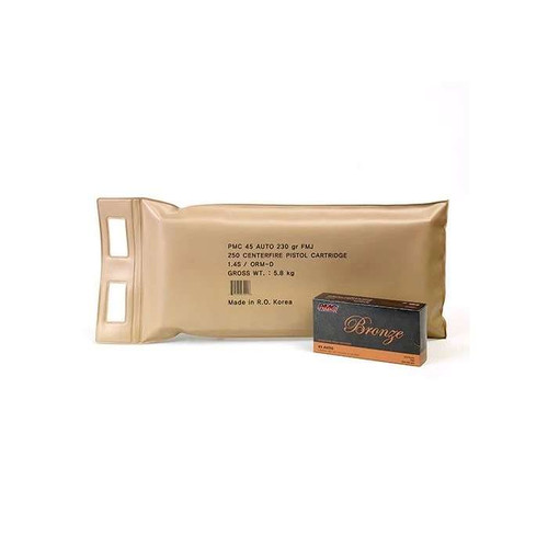 PMC Ammunition .45 ACP Ammo 230 Grain FMJ Box of 250