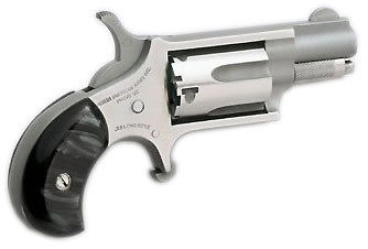 North American Arms Mini-Revolver 22 Long Rifle Revolver 1.125" Stainless Barrel