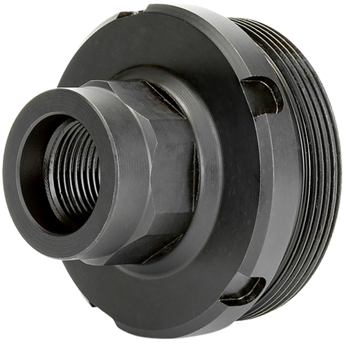 Griffin Armament DT1375X24-1/2X28 Thread Adapter 1/2x28 17-4 Stainless Steel Black