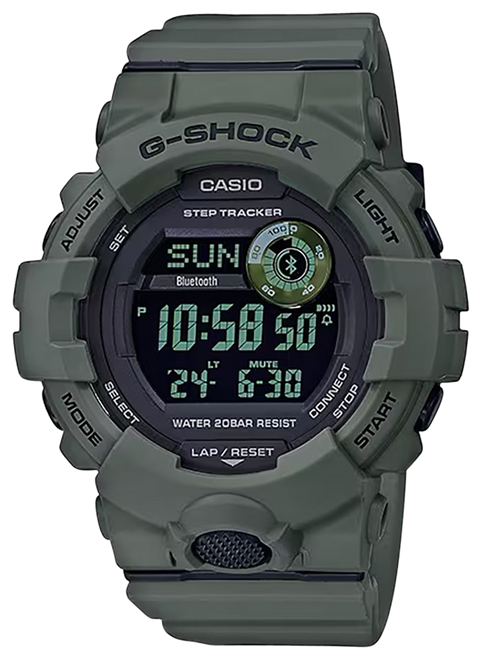 G-Shock GBD800UC3 Tactical Move Power Trainer Watch Green