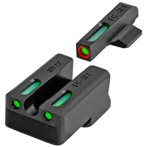 Truglo TFX Pro Sight Set Novak LoMount .260/.500 Orange/Green