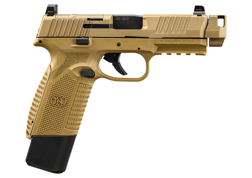 FN 545 MRD Comp 45 ACP Pistol 2+1 Round FDE