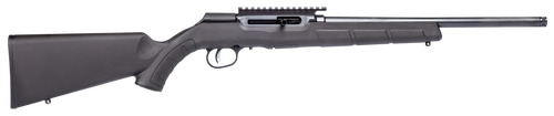 Savage Arms A22 FV-SR Semi Automatic Rifle 22 Long Rifle 16.5" Matte Black Threaded Barrel Black Frame Black Field Stock
