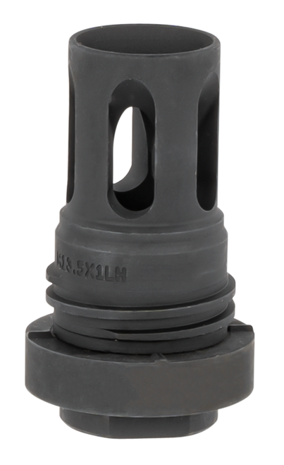 Yankee Hill Machine 4315M13LA Mini QD Flash Hider Black Phosphate M13.5x1 LH Thread 2.13"