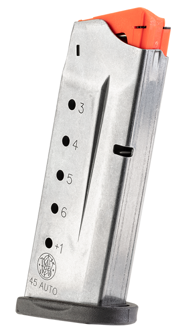 Smith & Wesson Magazine M&P45 Shield .45 Auto 6-Round Steel Smith & Wesson Magazine M&P45 Shield .45 Auto 6-Round Steel
