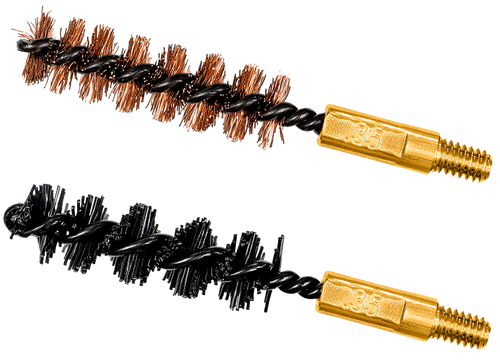 Otis Bore Brush .35 Caliber 8-32 Thread Nylon/Bronze 2-Pack
