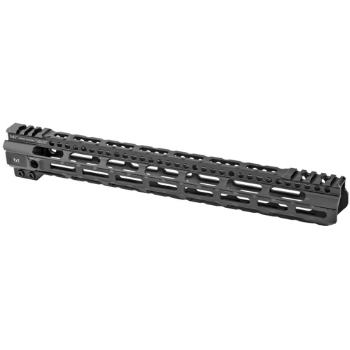 Midwest Industries Combat Rail Lightweight M-LOK Handguard AR-15 15" Aluminum Black