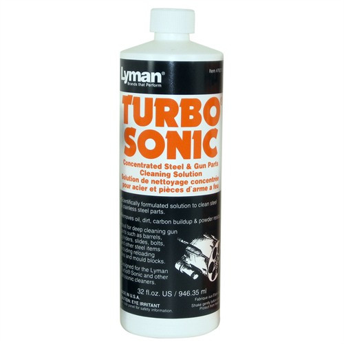 LYMAN TURBO SONIC STEEL SOLUTION, 32 OZ.