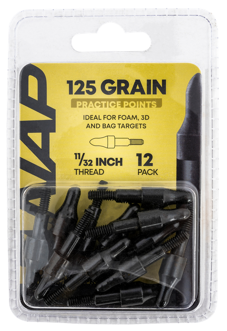 Nap Nap60p3dp1132x 3D Field Point 125 Grain Black 12 Pack