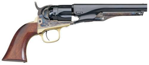 Taylor's & Company 1862 Pocket Police Break Open .36 Caliber Revolver 5.5" Barrel Walnut Grip