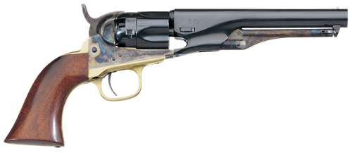 Taylor's & Company 1862 Pocket Police Break Open .36 Caliber Revolver 5.5" Barrel Walnut Grip