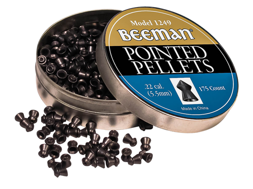 Beeman 1249 Pointed Air Gun Pellets .22 Caliber 175 Tin