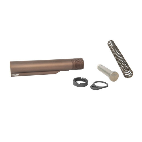 Geissele Automatics Premium Buffer Tube Assembly AR-15 Carbine Black, DDC Geissele Automatics Premium Buffer Tube Assembly AR-15 Carbine Black, DDC