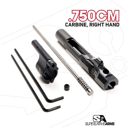 Superlative Arms AR-15 Adjustable Gas Piston System with Clamp-On Gas Block, .750" Diameter