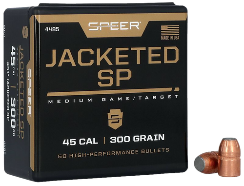Speer Bullets 45 Cal .451" 300gr SP 50/Box