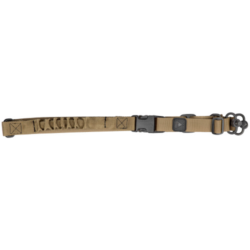 Grovtec QS 2-Point Sentry Sling with Push Button Swivels Coyote Brown